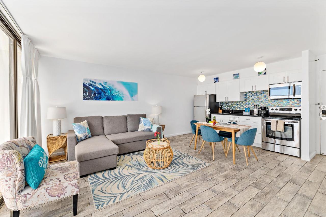 1Br With Great Ocean Views, 1 Block To Waikiki Beach Honolulu Exterior foto