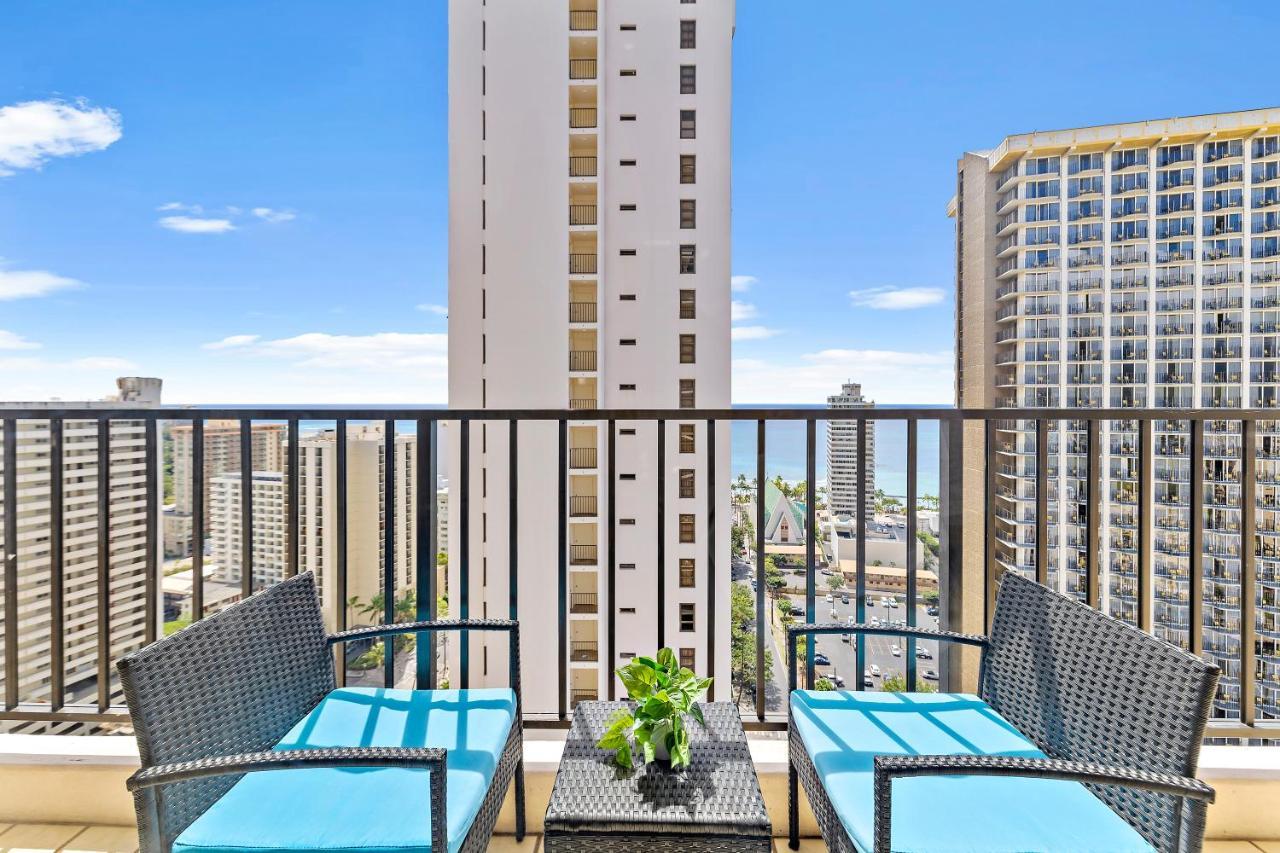 1Br With Great Ocean Views, 1 Block To Waikiki Beach Honolulu Exterior foto