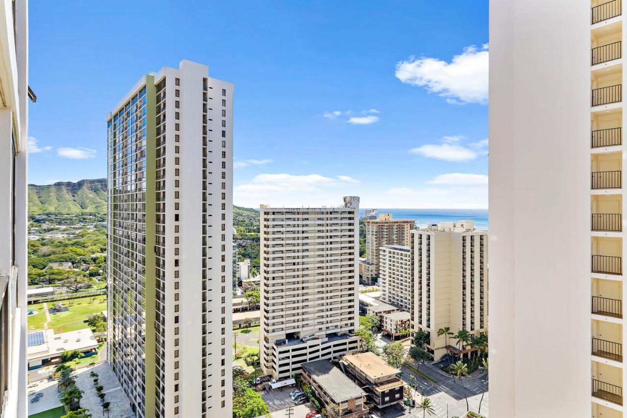 1Br With Great Ocean Views, 1 Block To Waikiki Beach Honolulu Exterior foto