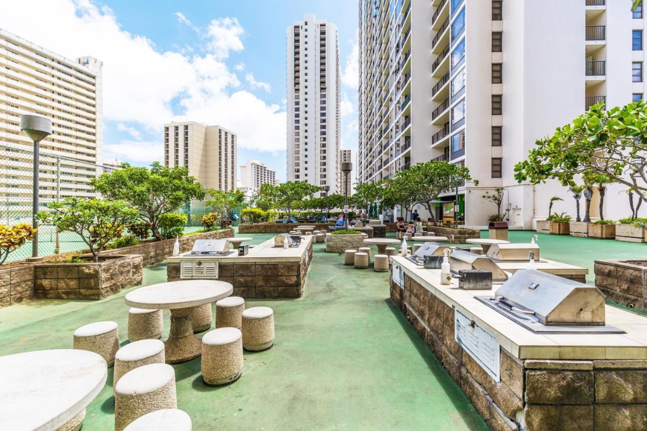 1Br With Great Ocean Views, 1 Block To Waikiki Beach Honolulu Cameră foto