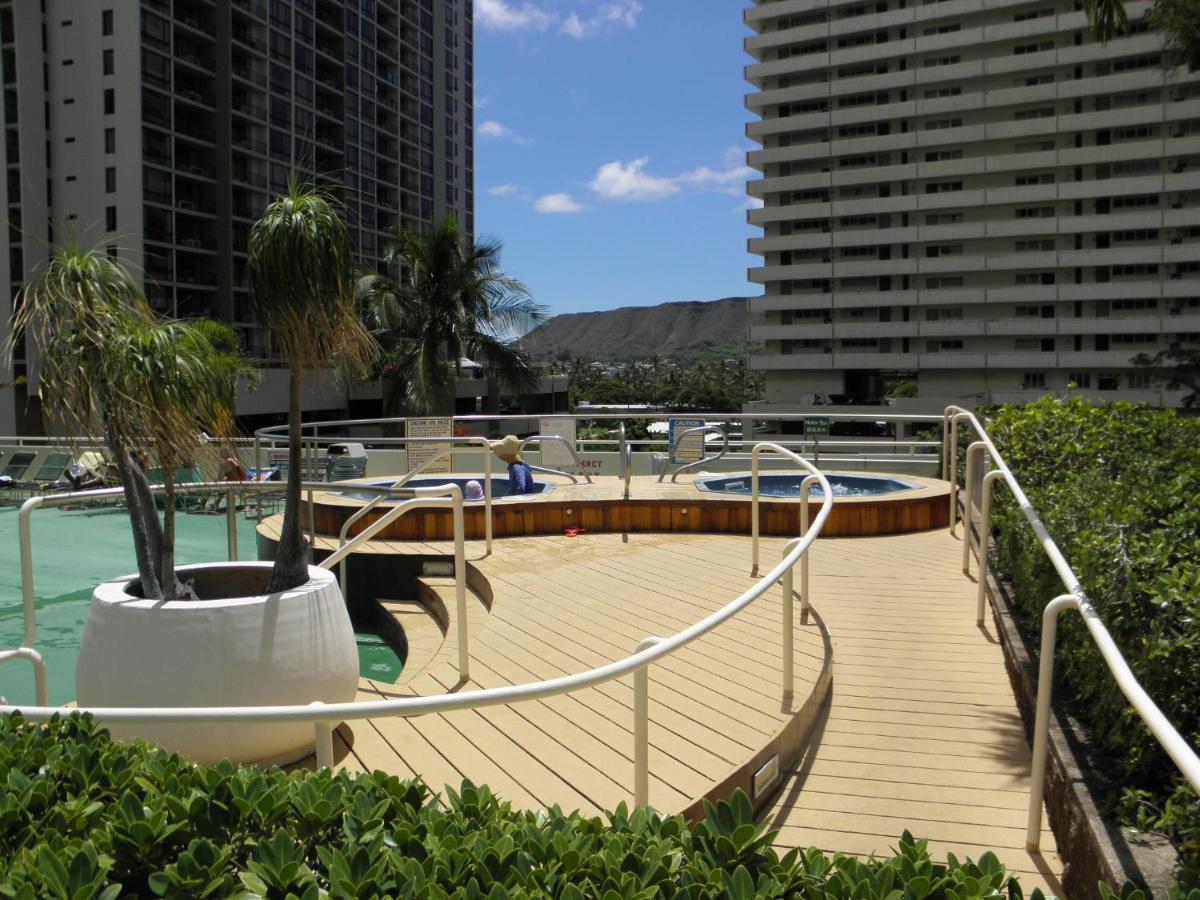 1Br With Great Ocean Views, 1 Block To Waikiki Beach Honolulu Cameră foto
